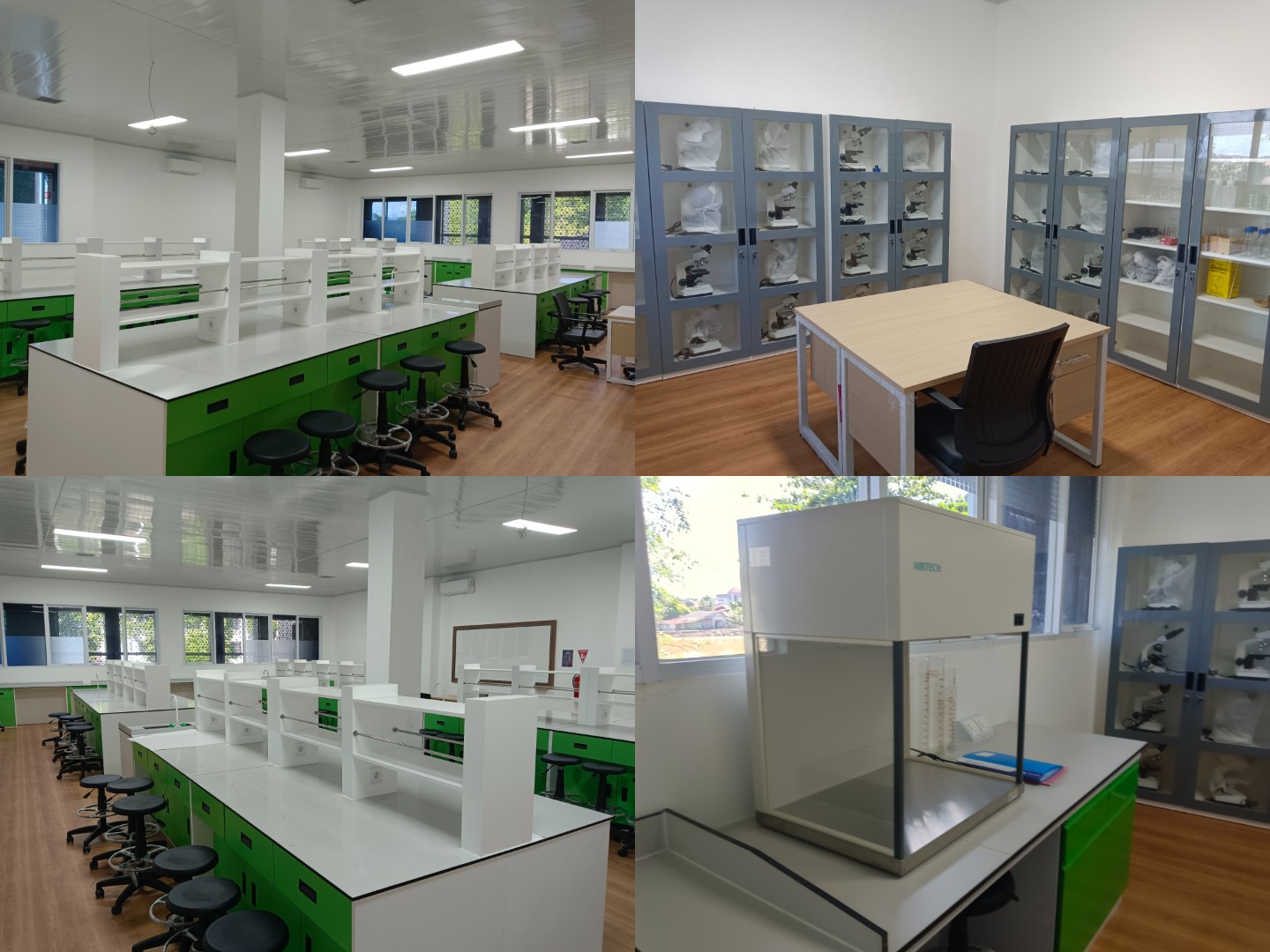 Laboratorium Mikrobiologi  dan Lab Parasitologi 