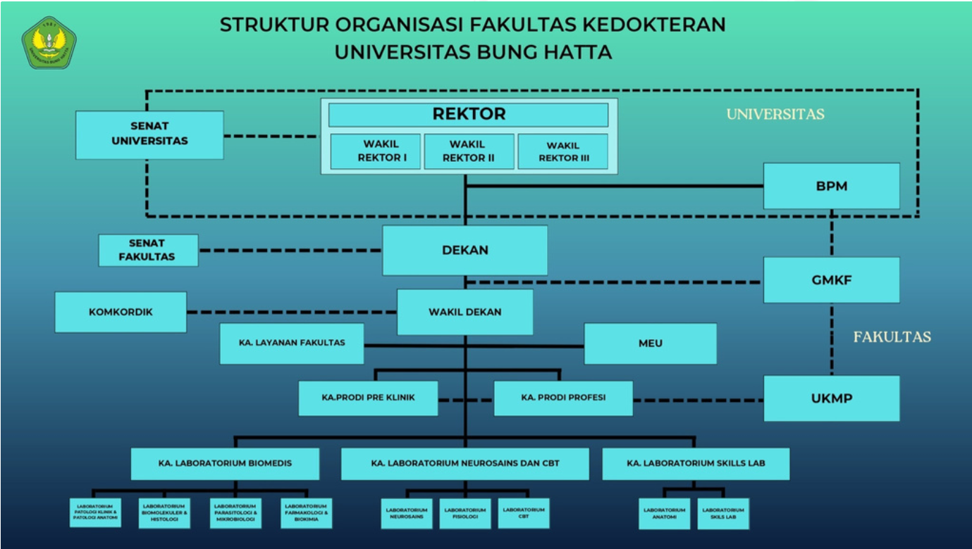 Struktur Organisasi Fakultas Kedokteran